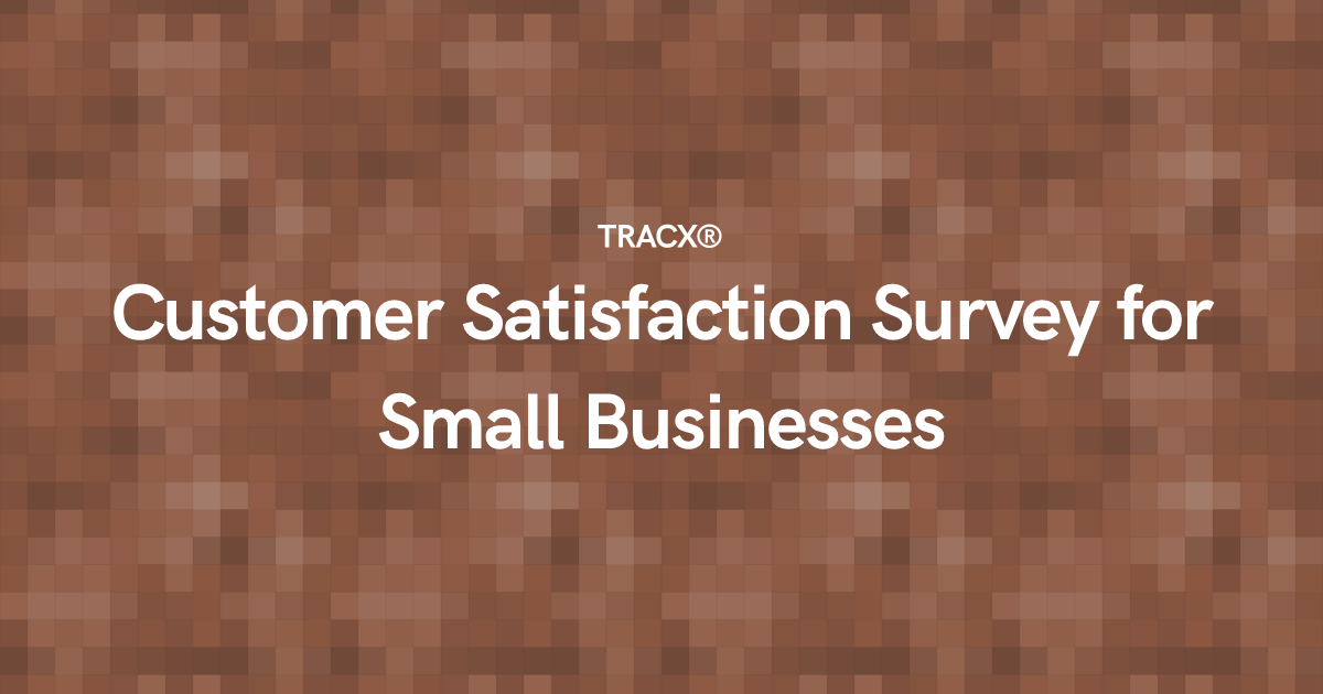 Customer Satisfaction Survey for Small Businesses