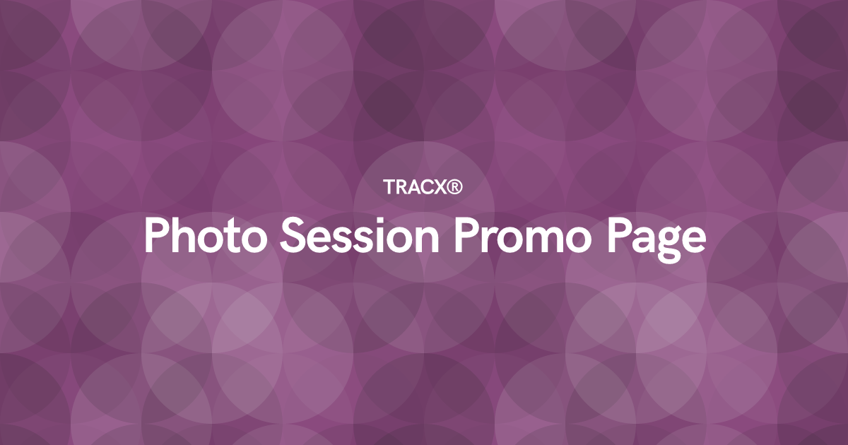 Photo Session Promo Page