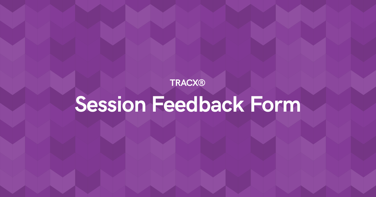 Session Feedback Form