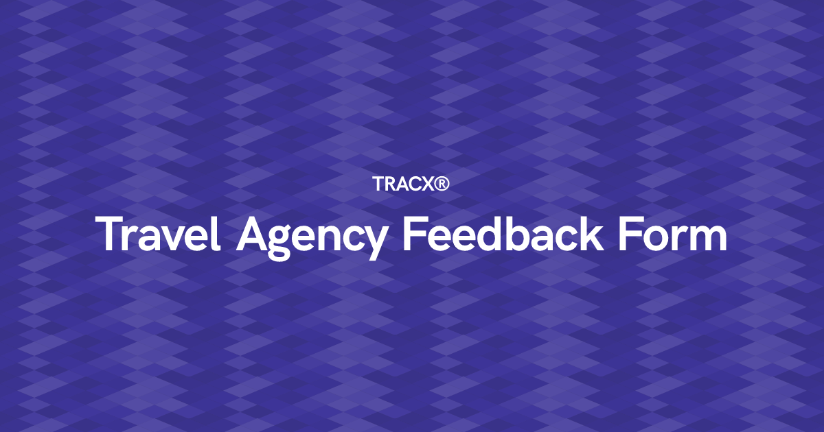 Travel Agency Feedback Form