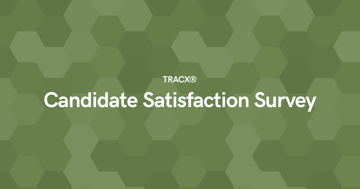 Candidate Satisfaction Survey