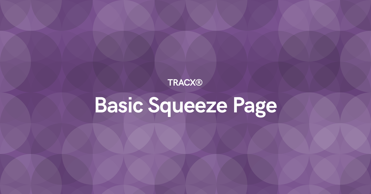 Basic Squeeze Page